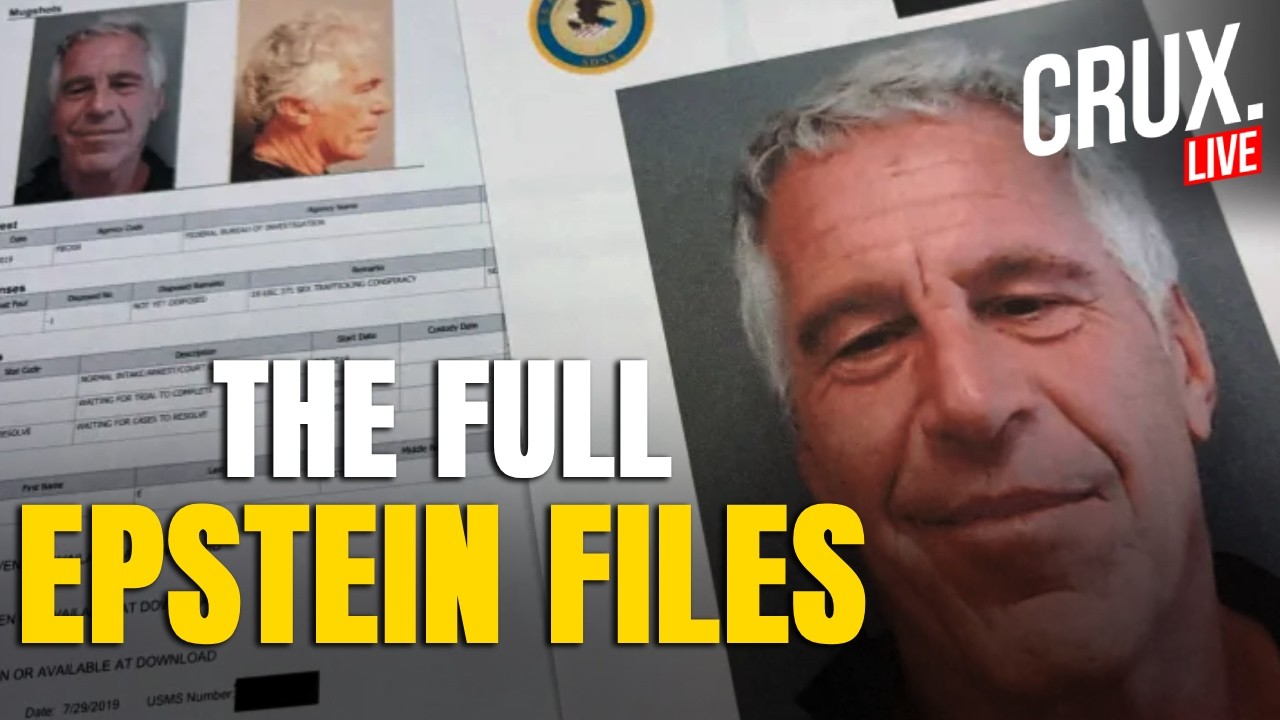 LIVE | Full Epstein Files | DOJ Releases New Shocking Vidoes Of Jeffrey Epstein | Trump | Pam Bondi