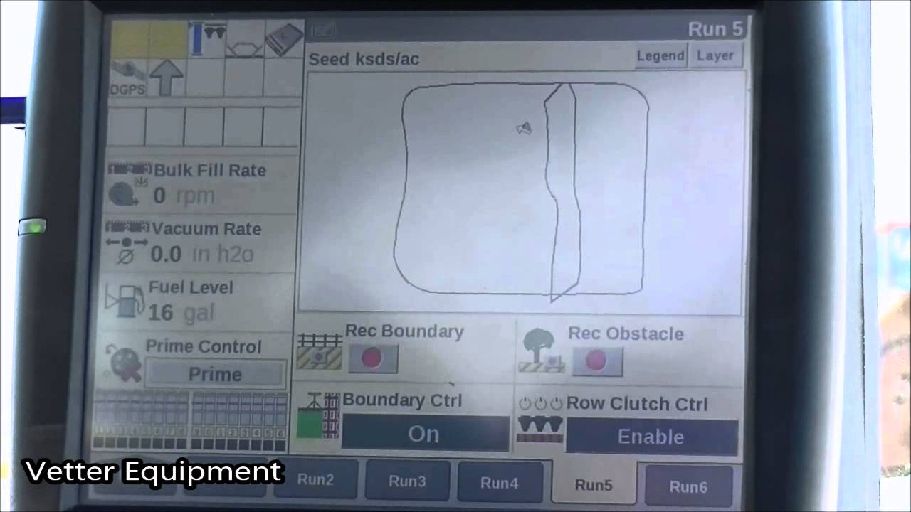 Vetter Equipment, Creating Boundries and Obstacles, Case IH, Planter