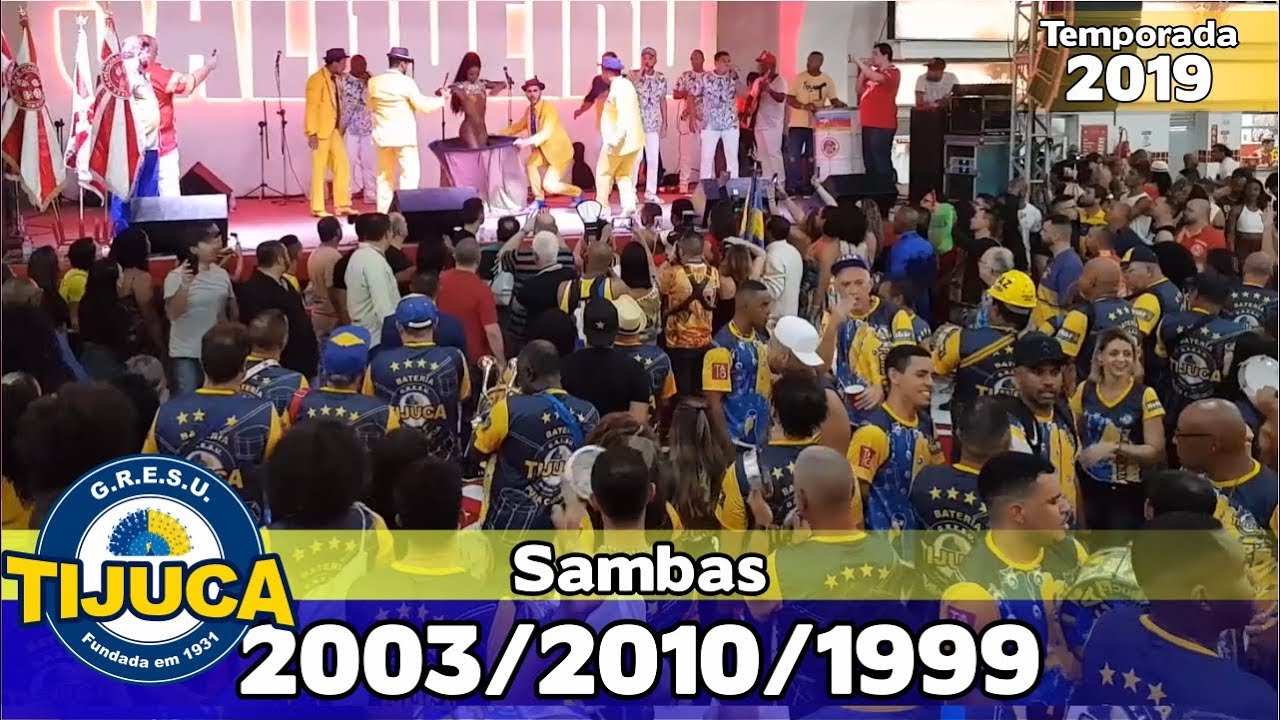 Unidos da Tijuca 2003, 2010 e 1999 - Bateria no Salgueiro Convida - Apoteose ao vivo - #SC19