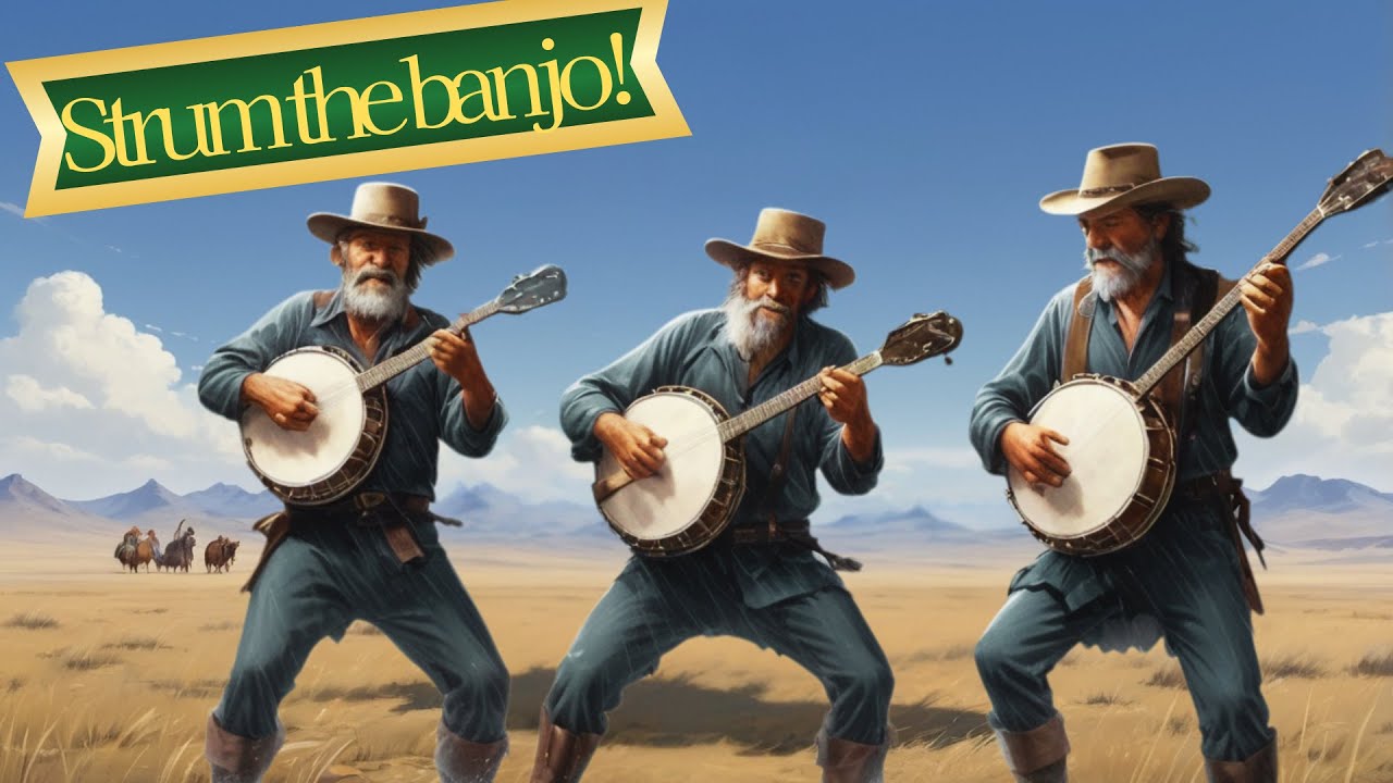 【Играй на банджо!】Звук банджо BGM