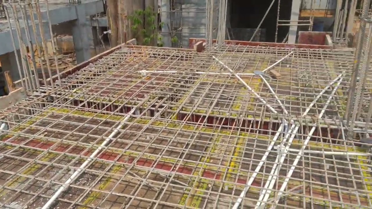 Electrical conduit layout according drawing Defence estate office vasco Goa Type II gf slab conduit 