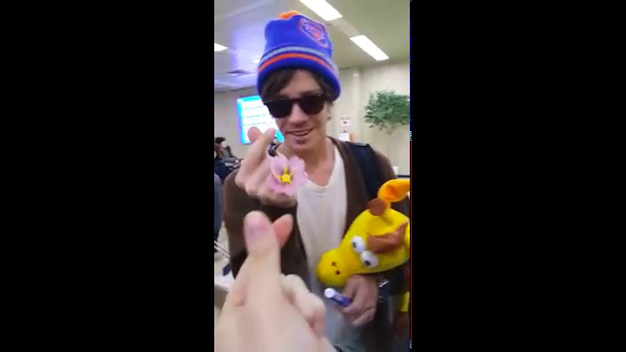 160116 Nate Ruess @ Gimpo Airport @ Korea