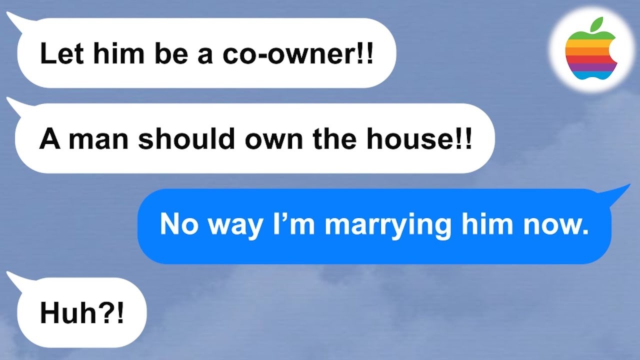 【Apple】Future MIL can't stand the fact that her son will live in a house I own. [Jumbo]