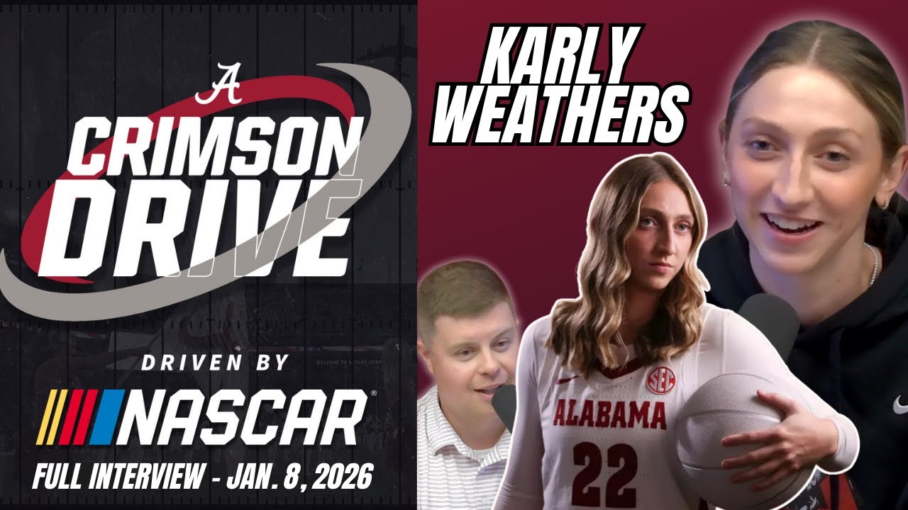 Alabama Women's Basketball - Karly Weathers - Crimson Drive Interview - 1-8-26