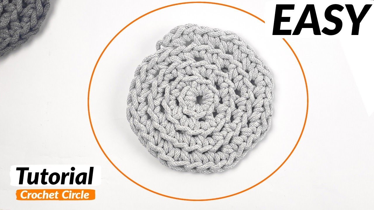 How to make Crochet CIRCLE | Tutorial for Beginners EASY