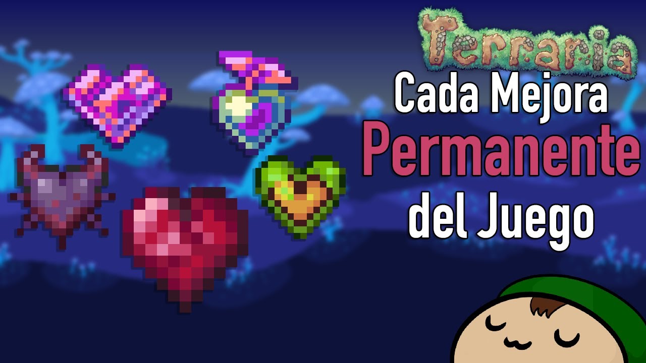 [Terraria 1.4.4] Todas las Mejoras Permanentes del Juego