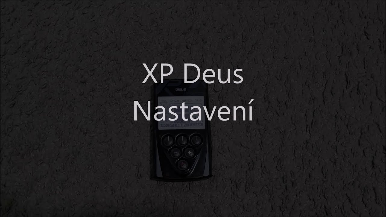 XP Deus nastaveni , XP Deus setting