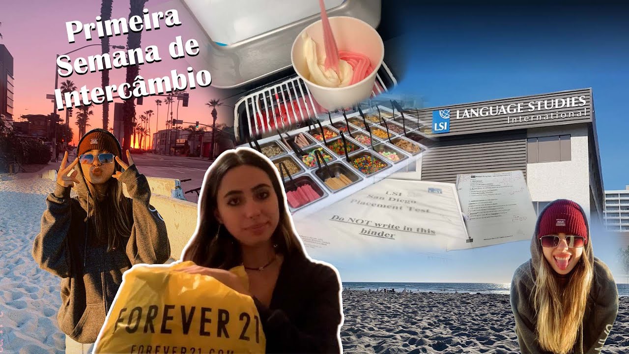 MINHA PRIMEIRA SEMANA MORANDO NA CALIFÓRNIA