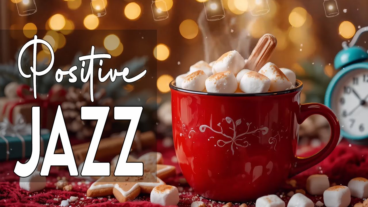 Positive January Jazz ☕ Delicate Winter Jazz Cafe & Smooth Bossa Nova Instrumental for Relaxation🎶