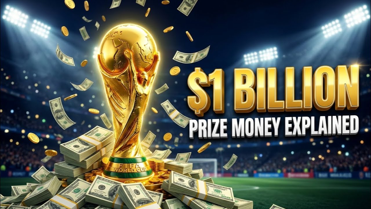 FIFA World Cup 2026 Prize Money Explained | $1 BILLION Payout Breakdown