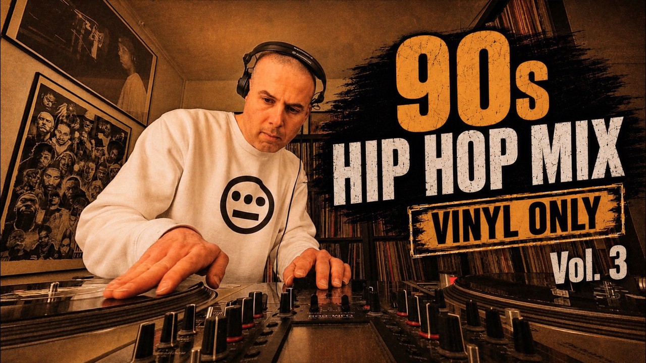 All vinyl DJ Set / 90s HIPHOP MIX / DJ EF Vol. 3