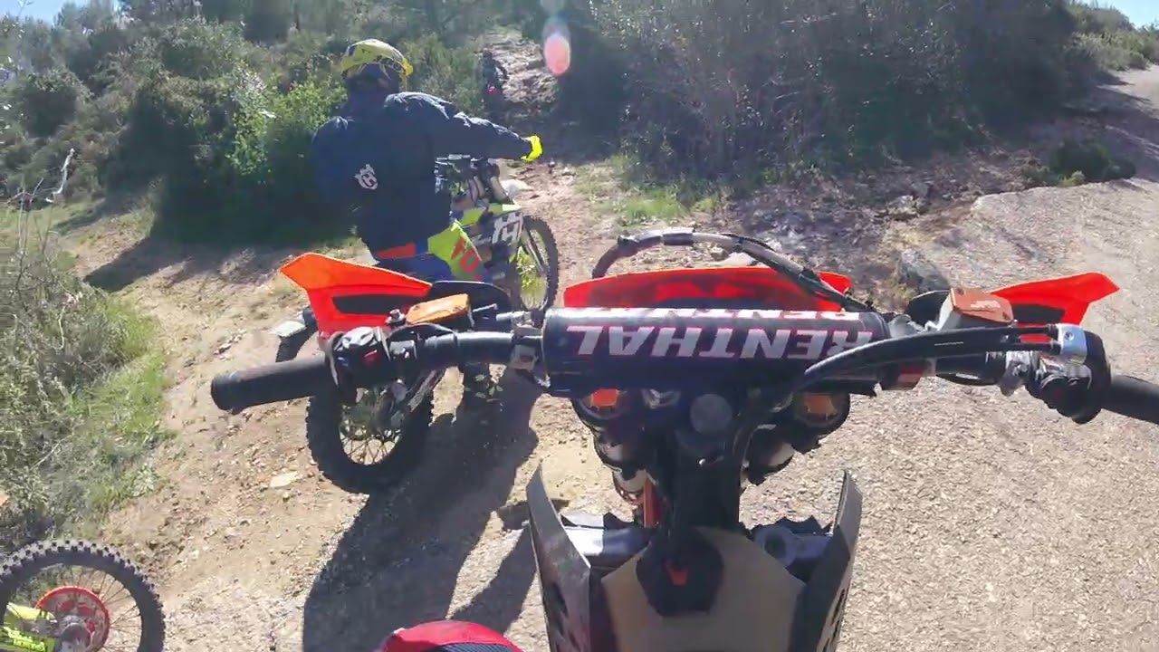 Hard enduro mulattiera la signora