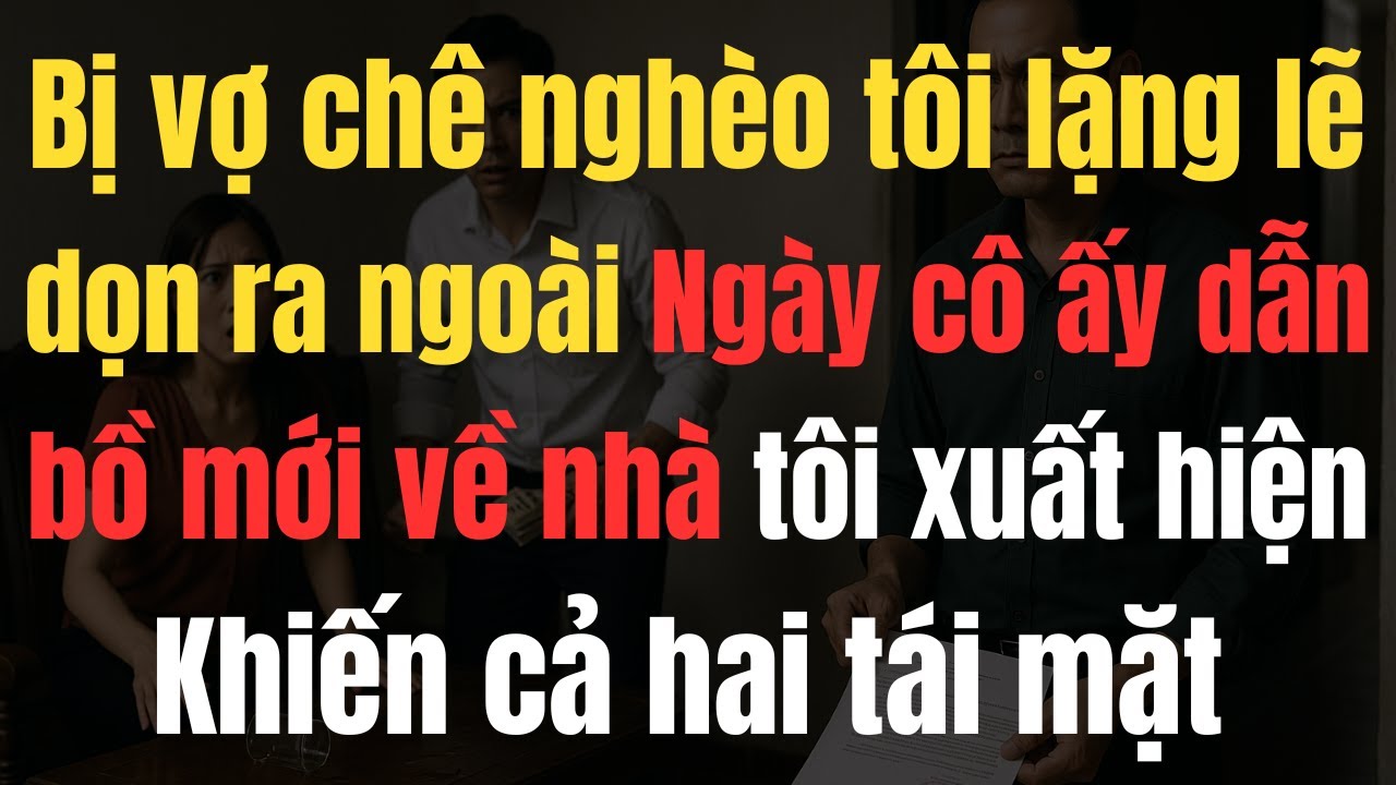 Tôi từng bị vợ đuổi khỏi nhà vì nghèo... và đây là cái kết khiến cô ấy tái mặt!