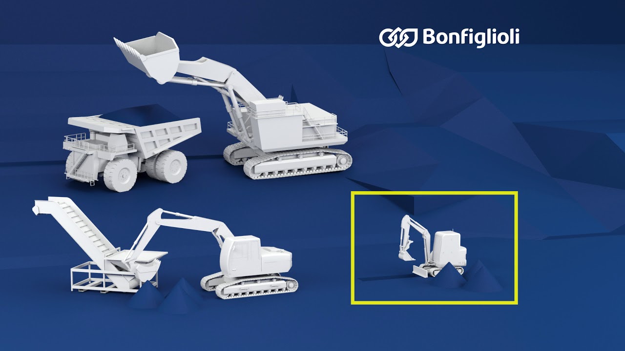 Bonfiglioli solutions for excavators
