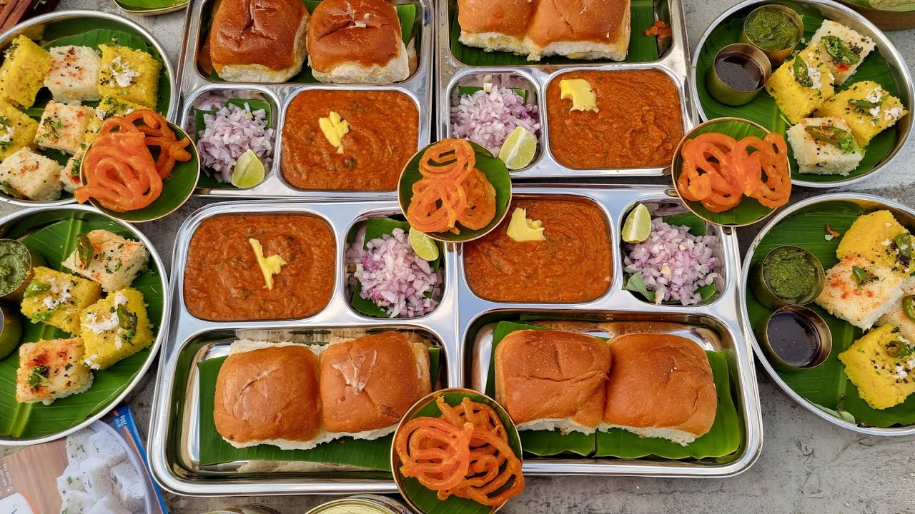 Mumbai street-food party at home  with 