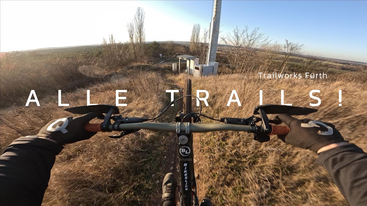 Mountainbike bei Trailworks Fürth | Alle Trails gefahren - Paul Gröbner |Lapierre Spicy 2024 CF Team
