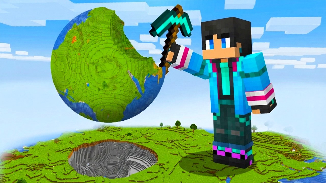 地球を壊すマインクラフト？？？？？？【 マイクラ / マインクラフト 】