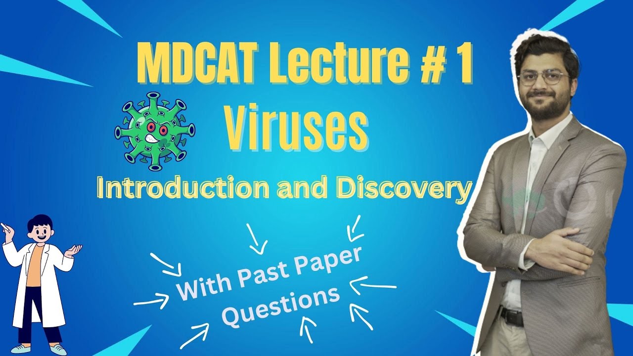 1 Introduction, Discovery of Viruses | MDCAT Series | Lecture # 1 #mdcat #mdcat2023  #mdcatlectures