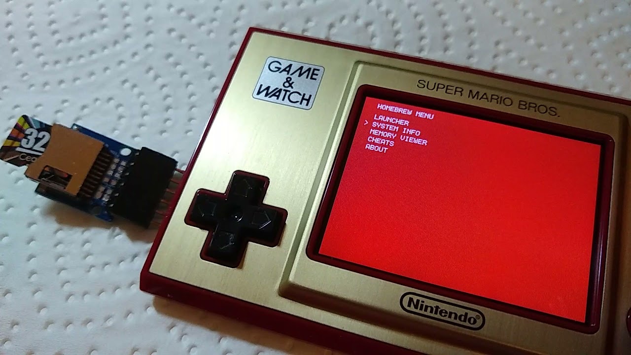Game & Watch: Super Mario Bros. / WIP 39
