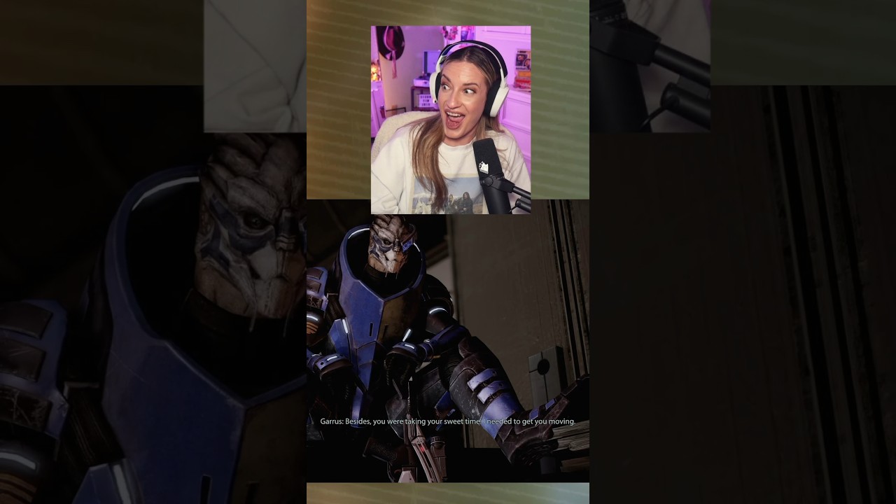 Я НАКОНЕЦ ПОНИМАЮ ЖАЖДУ ГАРРУСА😳 #masseffectlegendaryedition #gaming #masseffect