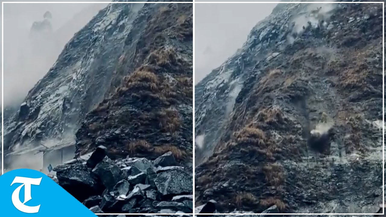 J-K: Landslide triggered by rain blocks Jammu-Srinagar National Highway