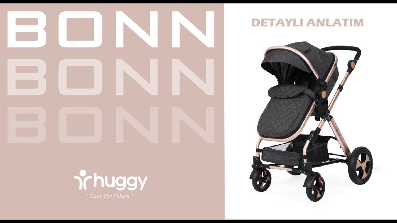 Huggy Bonn 5 İn 1 Travel Sistem Bebek Arabası