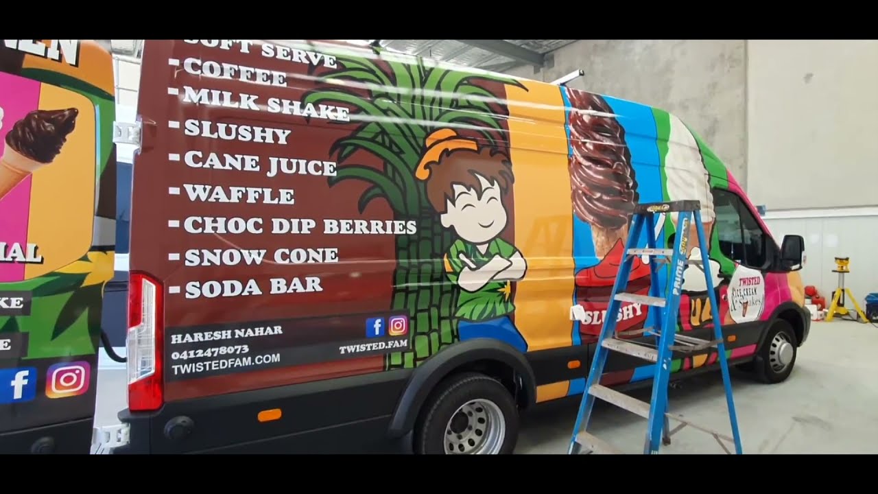Food Van with Coffee, Ice Cream, Cane Juice, Slushy, Freezer, Fridge NO GENSET - Inverter/Lithium