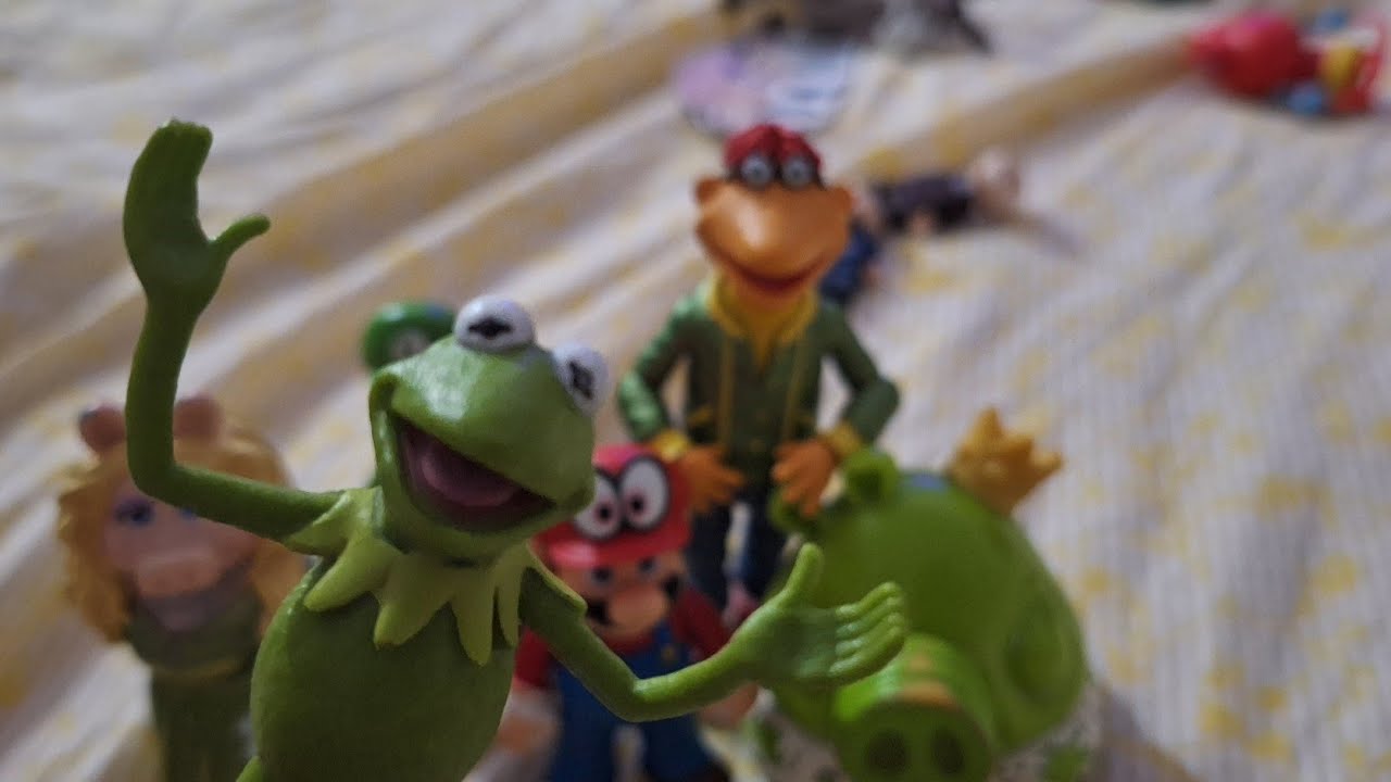 El cumpleaños de  KERMIT LA RANA- El Mundo de los Juguetes