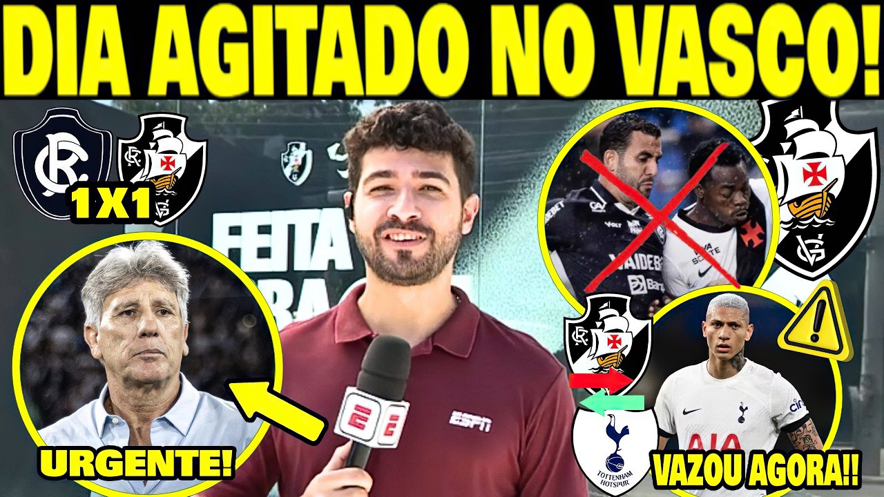 URGENTE!! JUFO TROUXE AS PRINCIPAIS INFORMA&Ccedil;&Atilde;O DO VASCO! SEGUNDAA AGITADA! NOTICIAS VASCO HOJE!