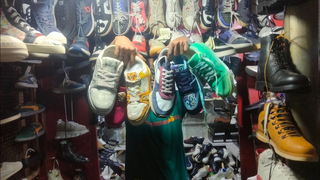 WOW ‼️ SEPATU BRANDED MODEL TERBARU ADA DI PASAR PONCOL || BANG ALKAMIL 
