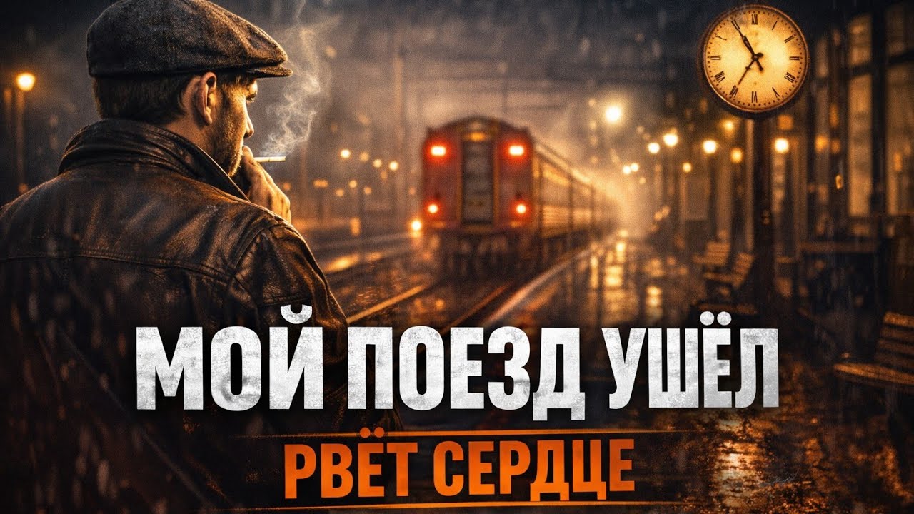 МОЙ ПОЕЗД УШЁЛ | сильная душевная песня о разлуке 💔
