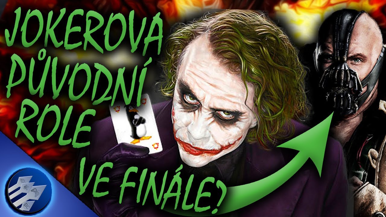 JOKEROVA role v Temný rytíř povstal? | CO MĚL V PLÁNU?
