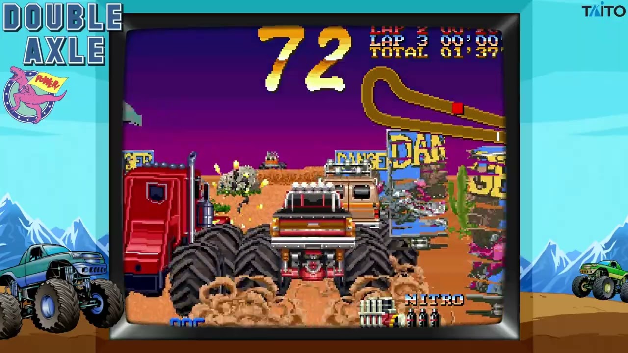 Double Axle Arcade Gameplay