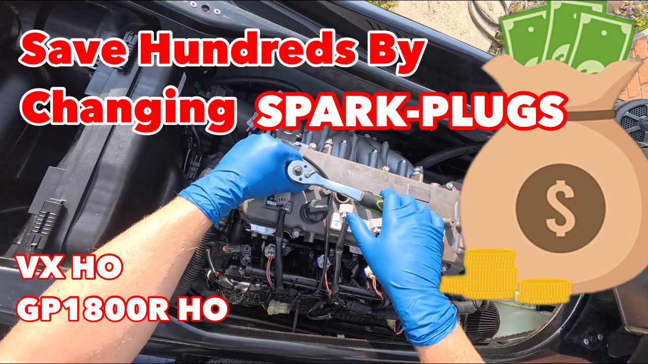 How to Change Spark Plugs on 1.8L Yamaha WaveRunner | VX HO , GP1800R HO