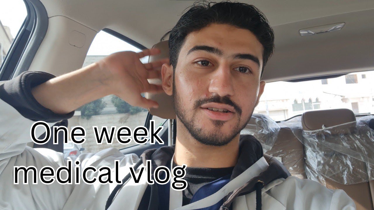 فلوق أسبوع في سنة رابعة في كلية الطب و الجراحة / 4th year medical student vlog