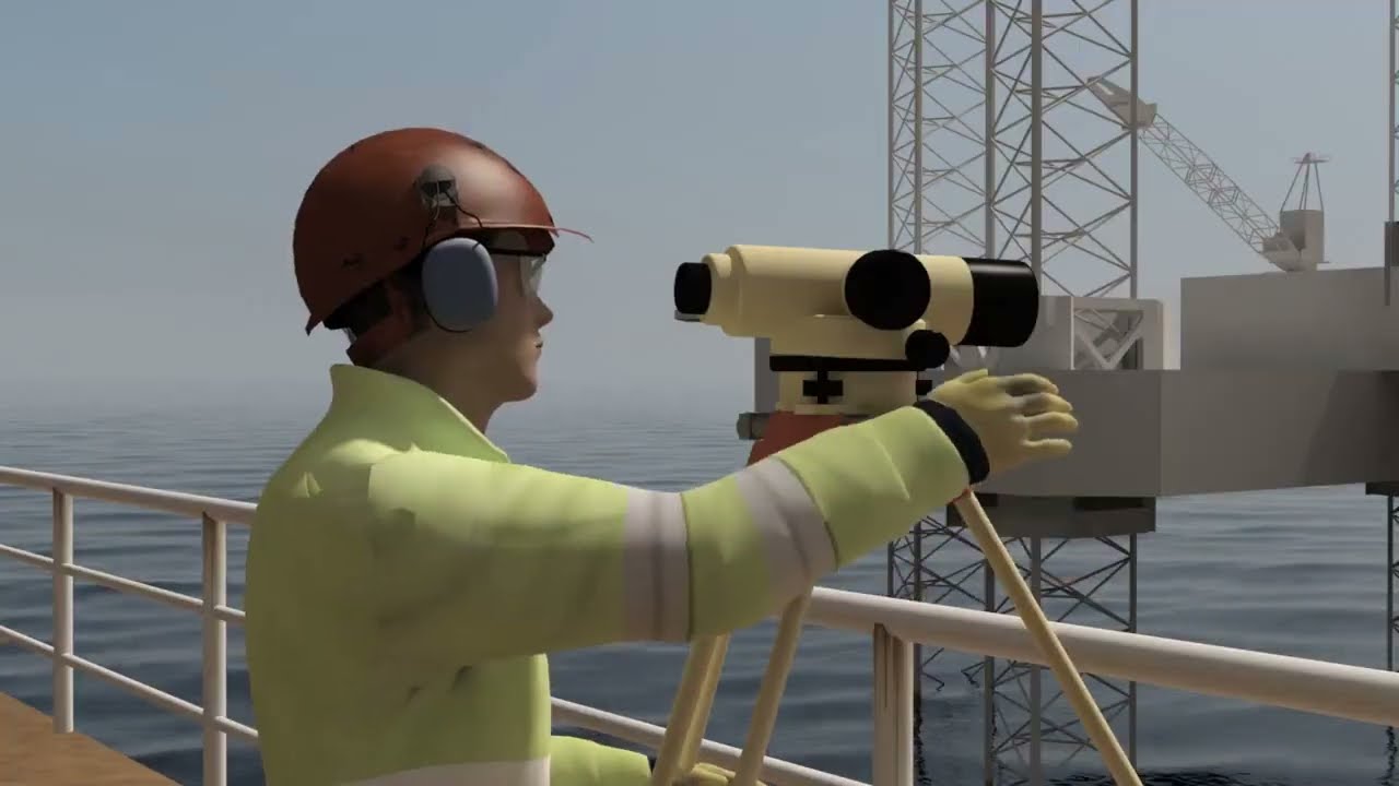 3D animation of Cygnus Spool Pieces Wet Storage 🚢 Naval Architecture Tech #engineering #shipbuilding
