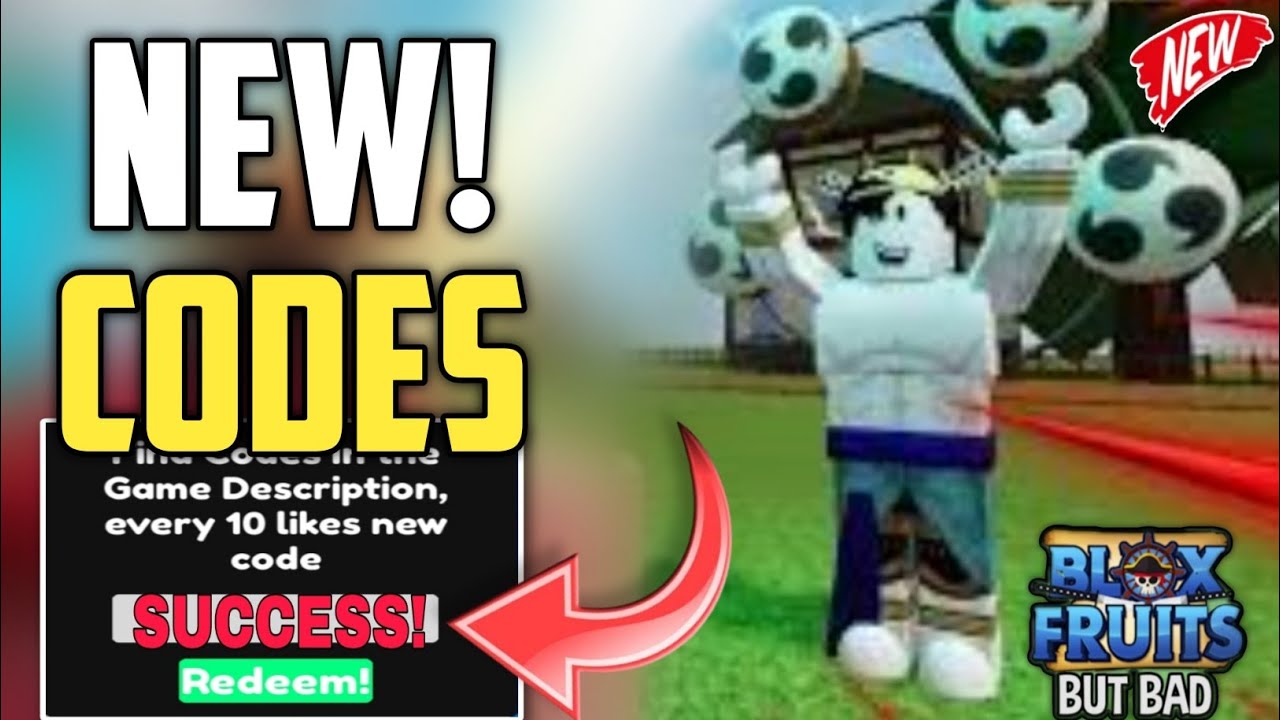 *NEW* ALL WORKING CODES FOR BLOX FRUITS BUT BAD 2024 | BLOX FRUITS BUT BAD CODES!