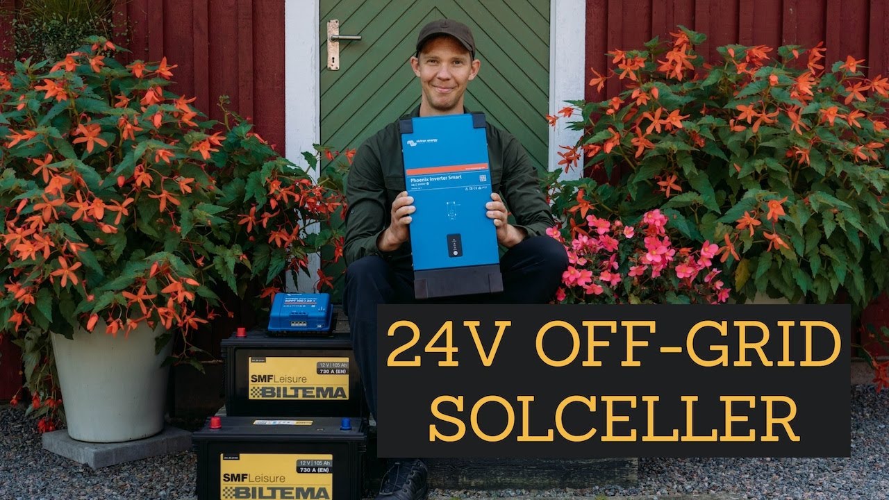 OFF GRID SOLCELLER | UPPGRADERAR TILL 24 VOLT | Avsnitt 2