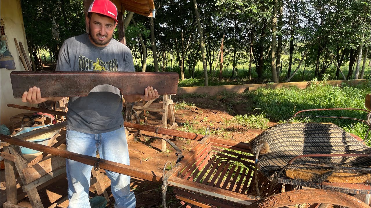 PASSO A PASSO CONTRUINDO UMA CANGA DE BOI PARA O SENEPOL