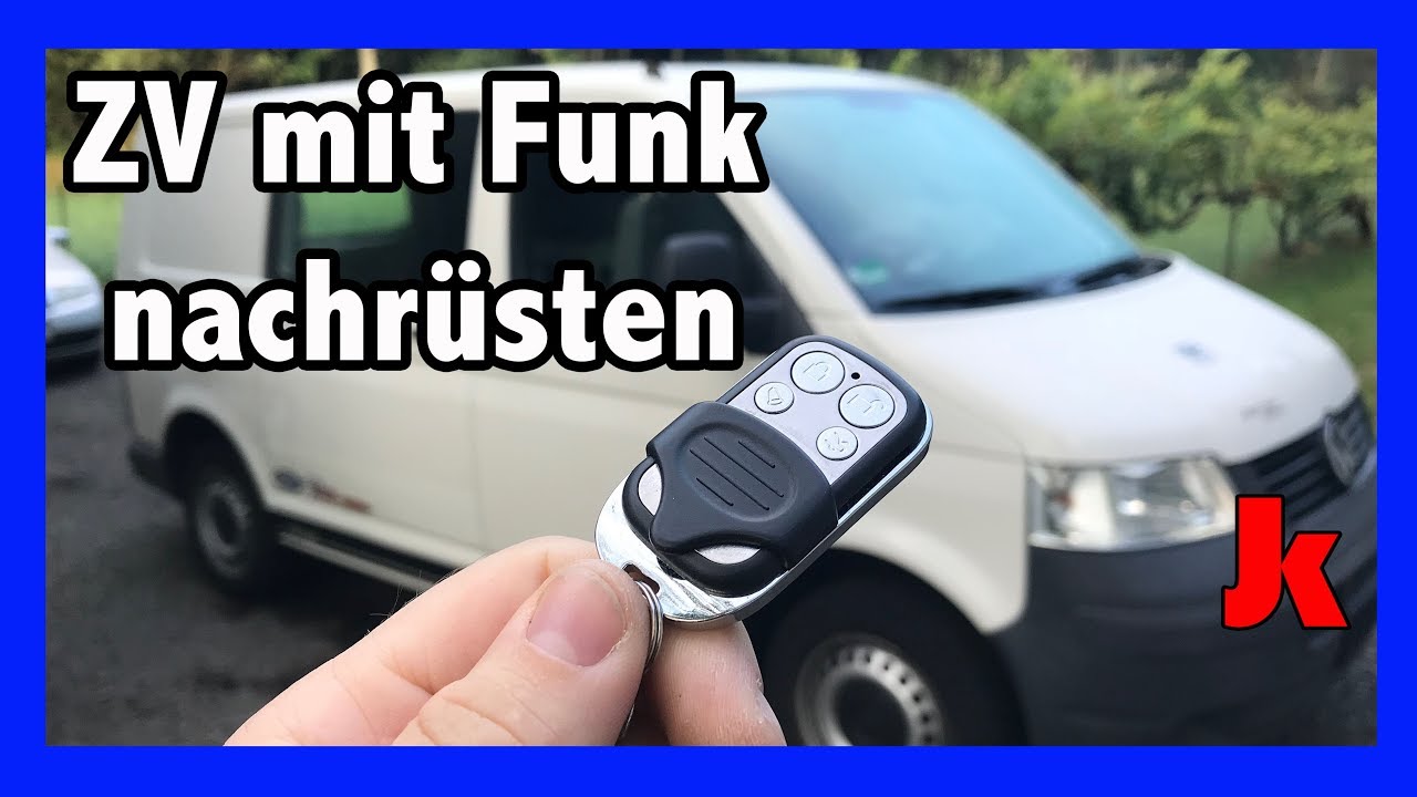 Bus-3 Zentralverriegelung nachrüsten im VW T5 Transporter