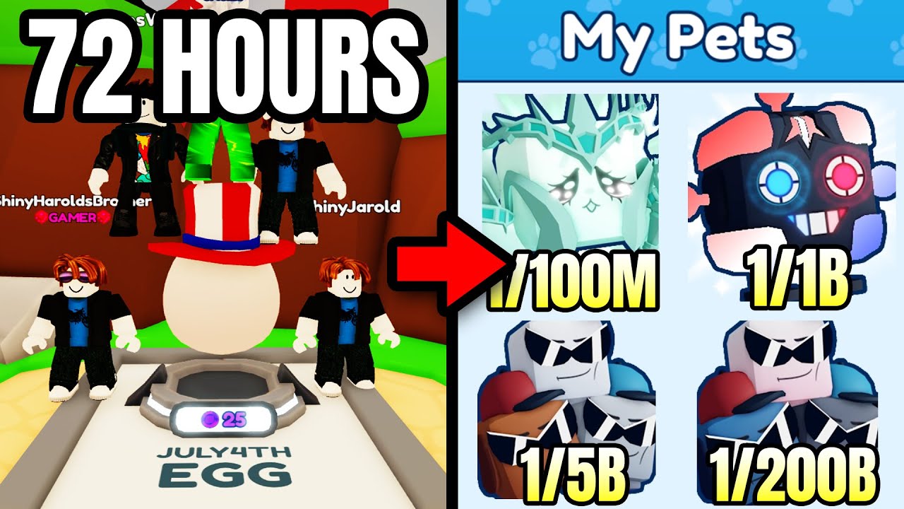 I Hatched 10,174,766 July 4th Eggs & GOT SO MANY SECRETS (BGSI)