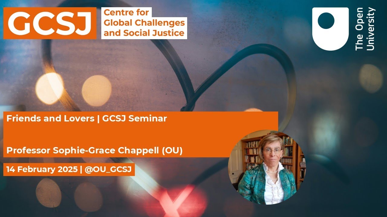 Friends and Lovers - GCSJ seminar