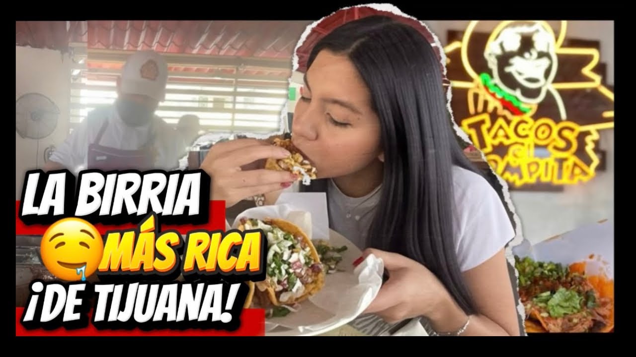 La BIRRIA más RICA de ¡TIJUANA!🤤🌮🔥