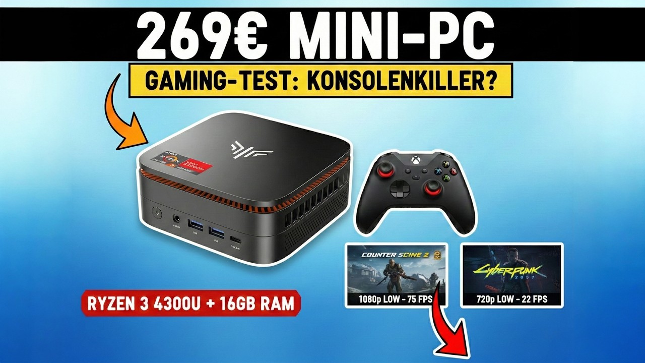 (Preis-Check): NiPoGi Pinova P1 für 269€ – Genialer Allrounder und Gaming tauglich oder zu teuer? 🤔
