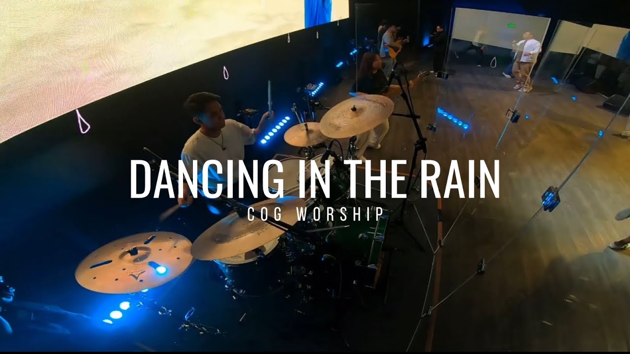 Dancing in the rain - COG Worship | Drum Cam | IEM mix