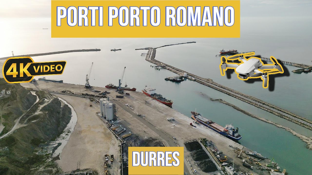 Video me drone | Porti ne Porto Romano | Durres shkurt 2025