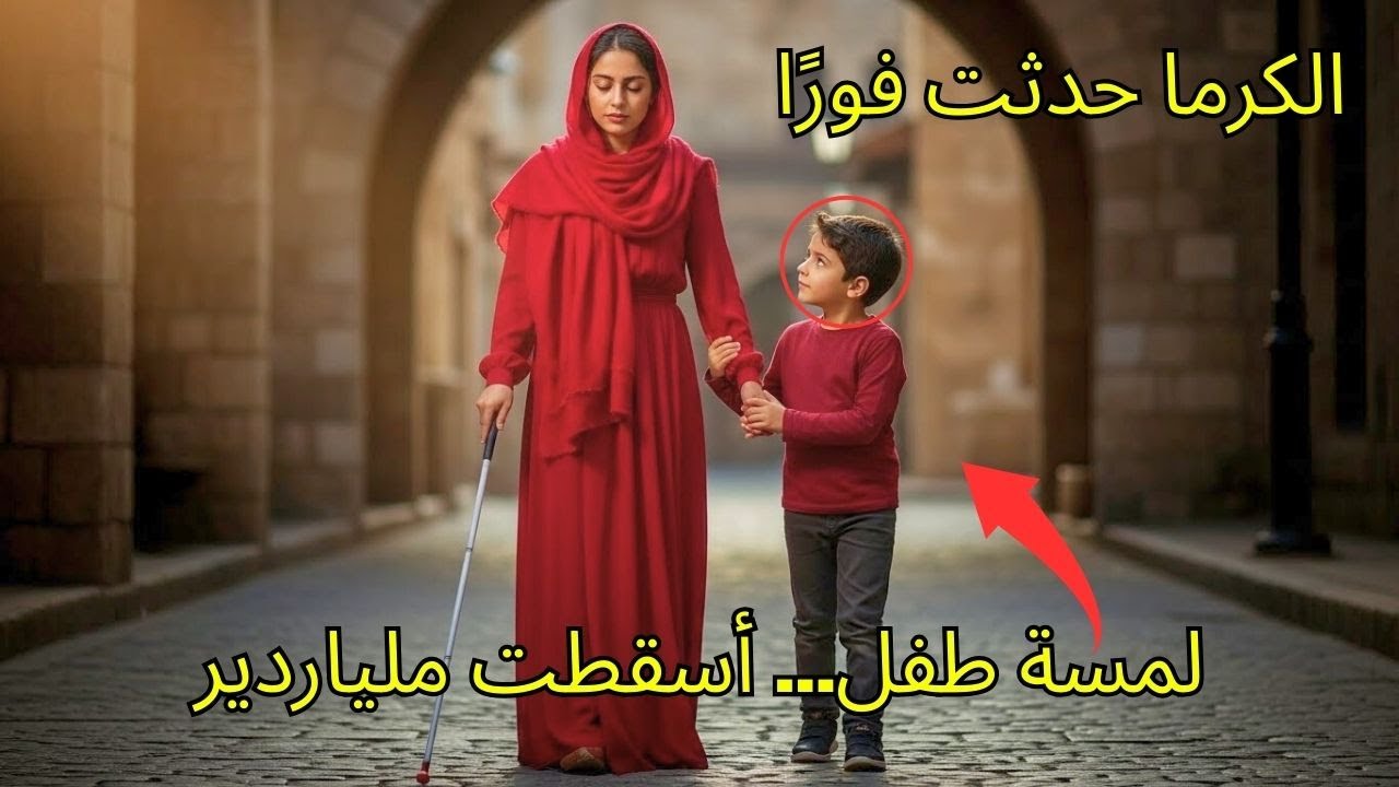 لمسة طفل يتيم تعيد البصر لزوجة ملياردير وتُسقط إمبراطورية ظلم