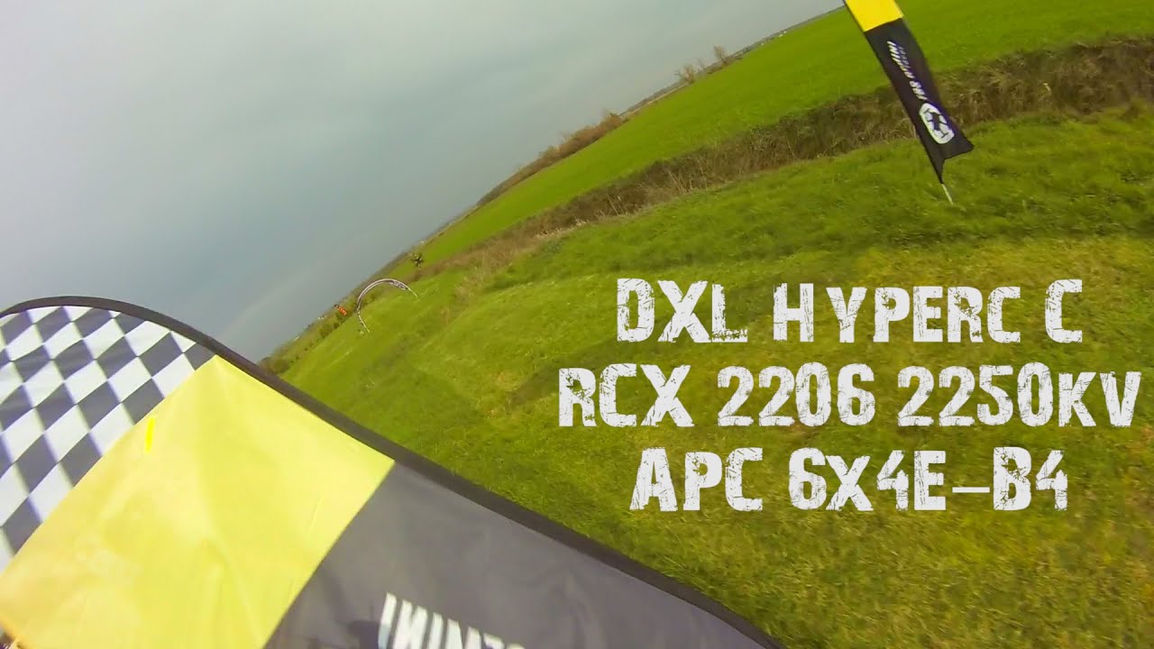 APC 6x4E B4 Propeller Race Test
