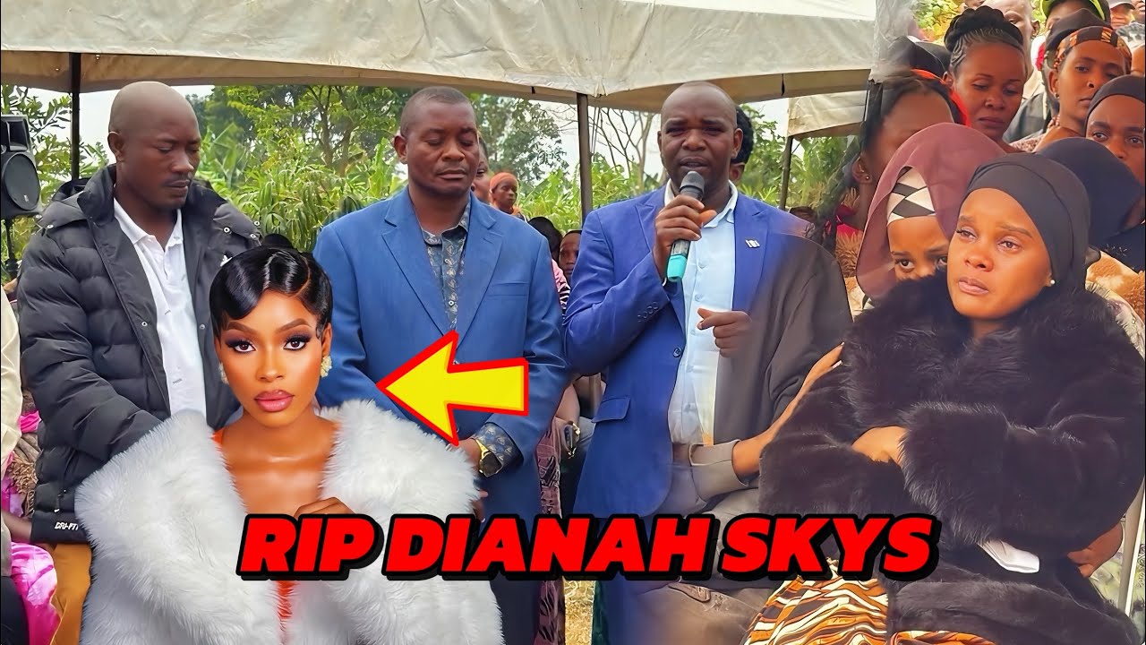 Kitalo!! Taata wa Diana Skys Akaabye Amaziga mu Kuziika Muwala We 😭😭
