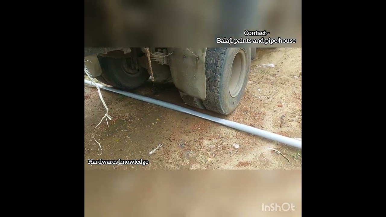 agriculture pipe testing | পাইপ এর কোয়ালিটি চেকিং | #pvc pipe